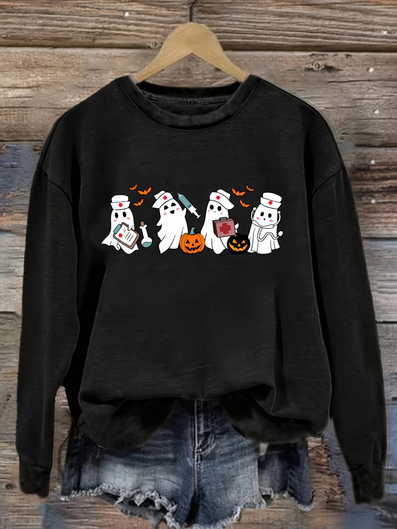 Winter Clothing - Maglietta Casual da Donna a Maniche