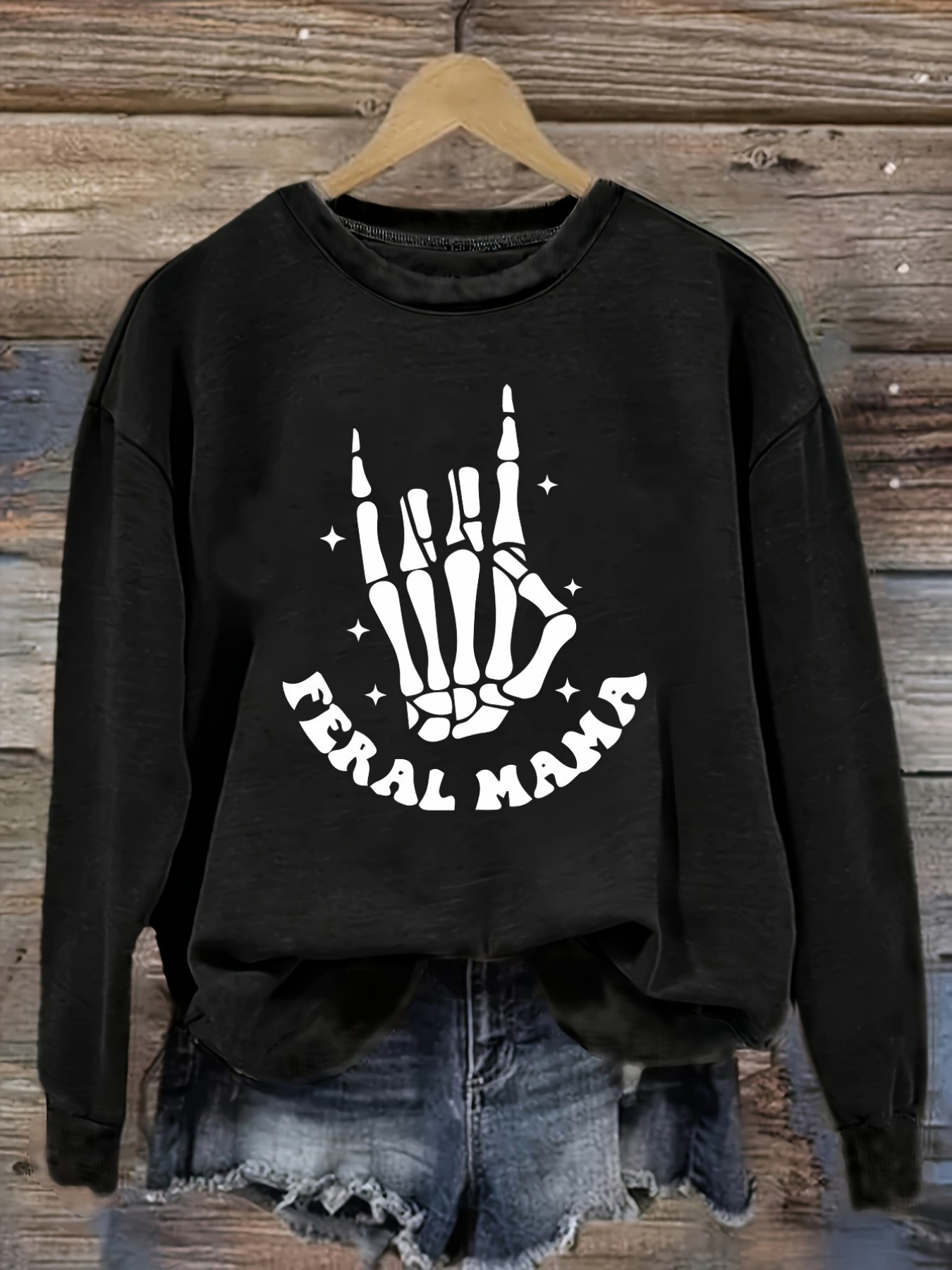 Winter Clothing - Maglietta Casual da Donna a Maniche