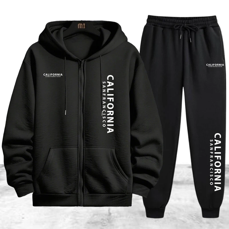 Winter Clothing Pants - Tuta Sportiva da Uomo con Stampa,