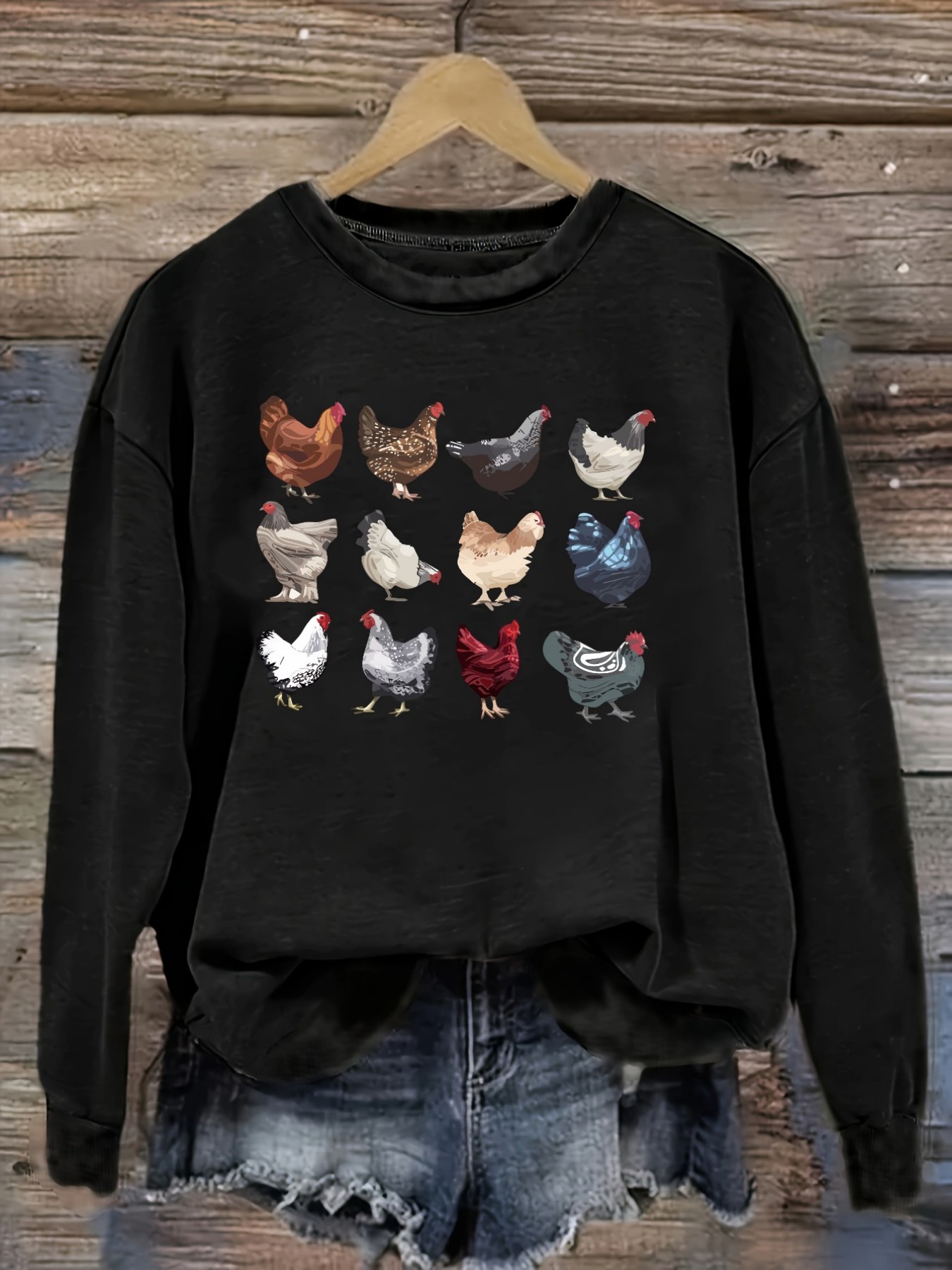 Winter Clothing - Maglietta Casual da Donna a Maniche
