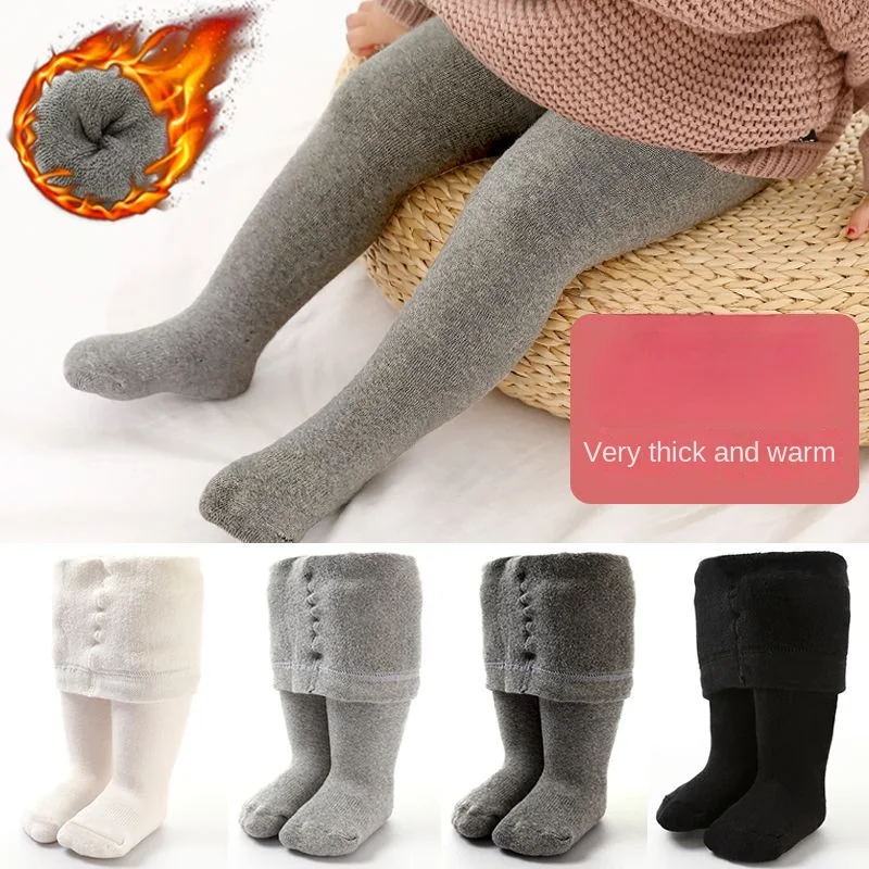 Winter Clothing For Baby Girl - Collant bambino inverno autunno tinta unita