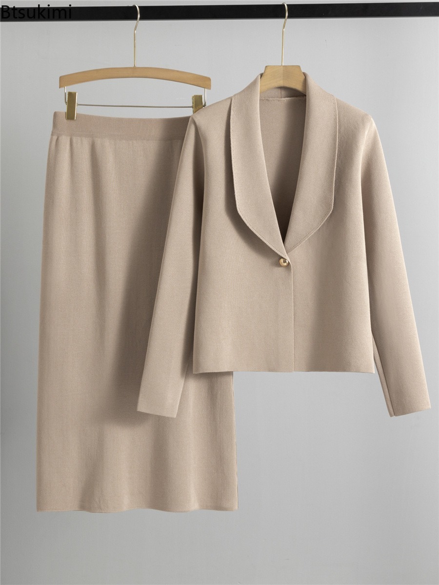 Winter Wear Clothes - Completo in maglia due pezzi autunno