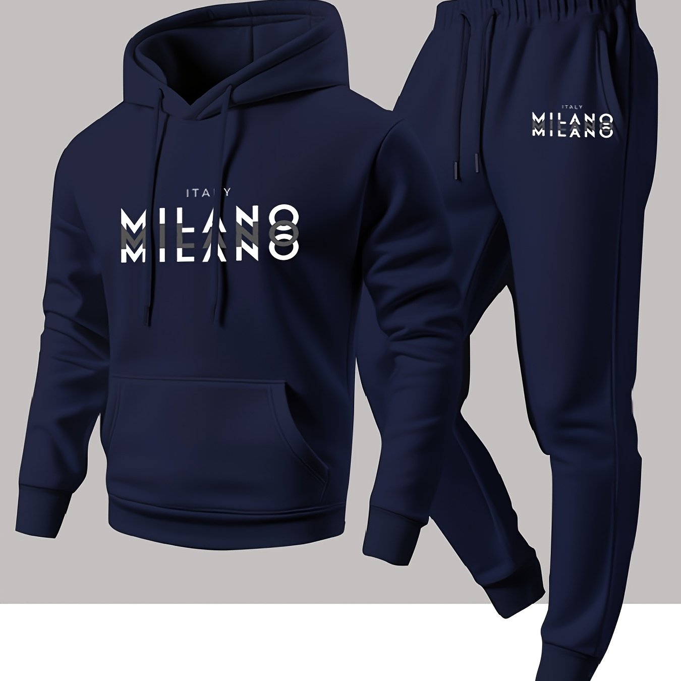 Winter Clothing Pants - Set Sportivo Casual da Uomo alla