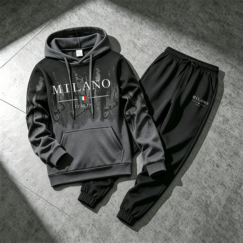Tuta da uomo con felpa con cap - Winter Clothing Pants recensione e prezzo