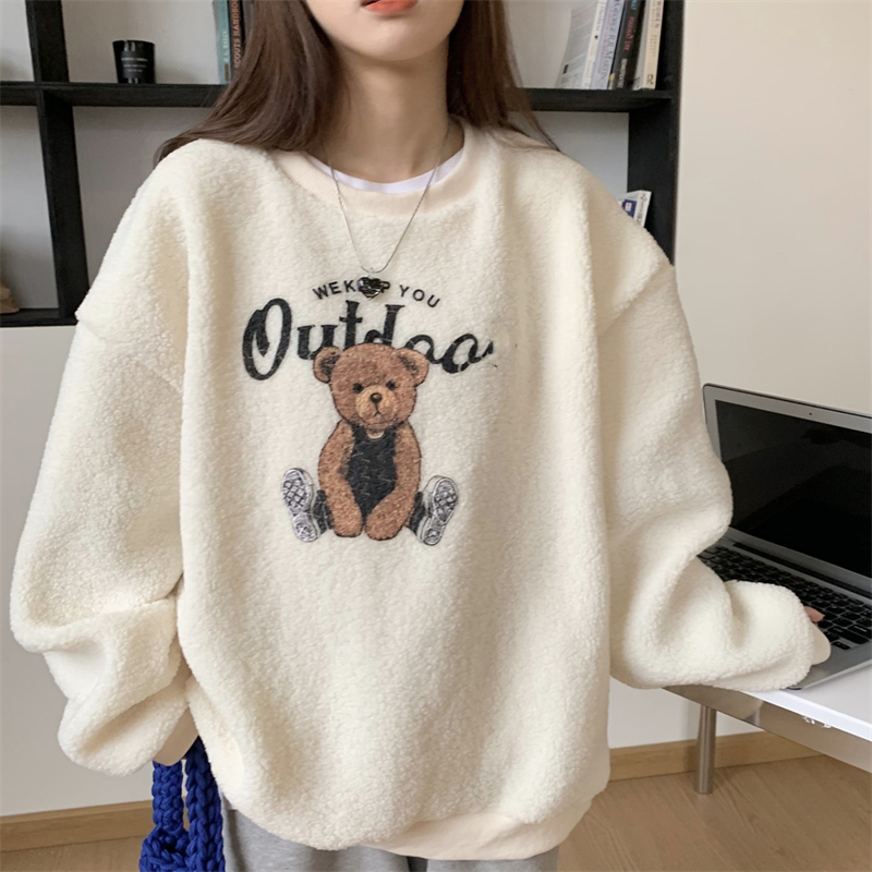 Felpa in Pelliccia d'Agnello C - Winter Clothing Affordable recensione e prezzo