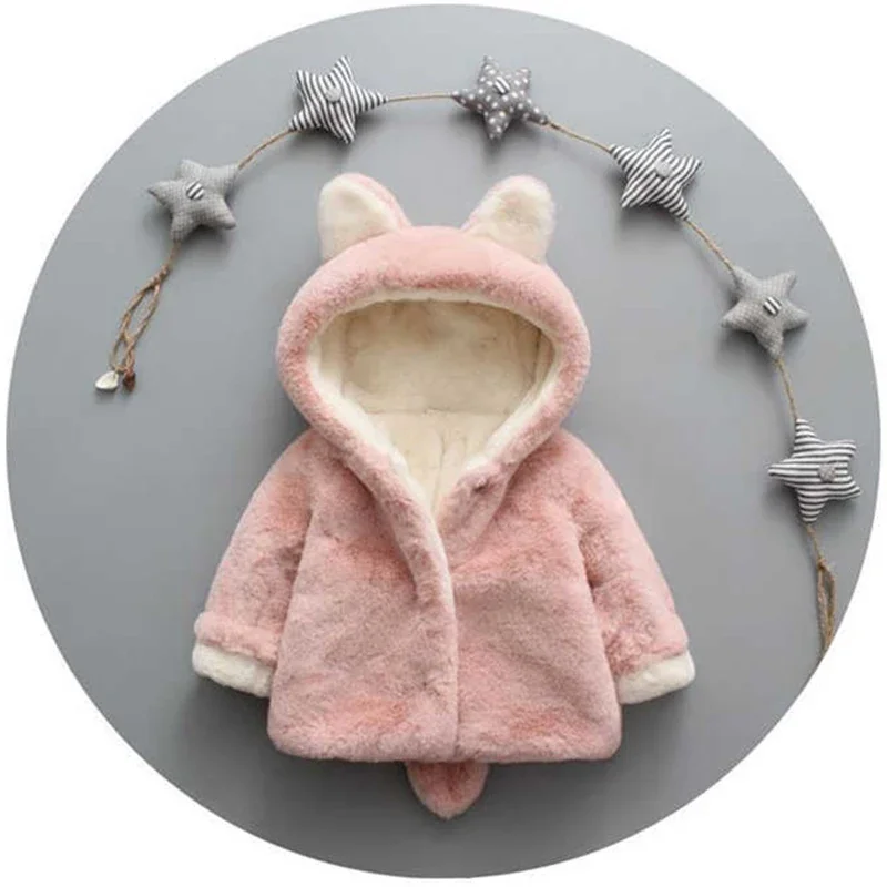 Cute Cat Ears peluche Baby Jac - Winter Clothing For Baby Girl recensione e prezzo