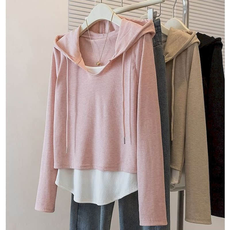 T-shirt con cappuccio, effetto - Winter Clothing Colors 2026 recensione e prezzo
